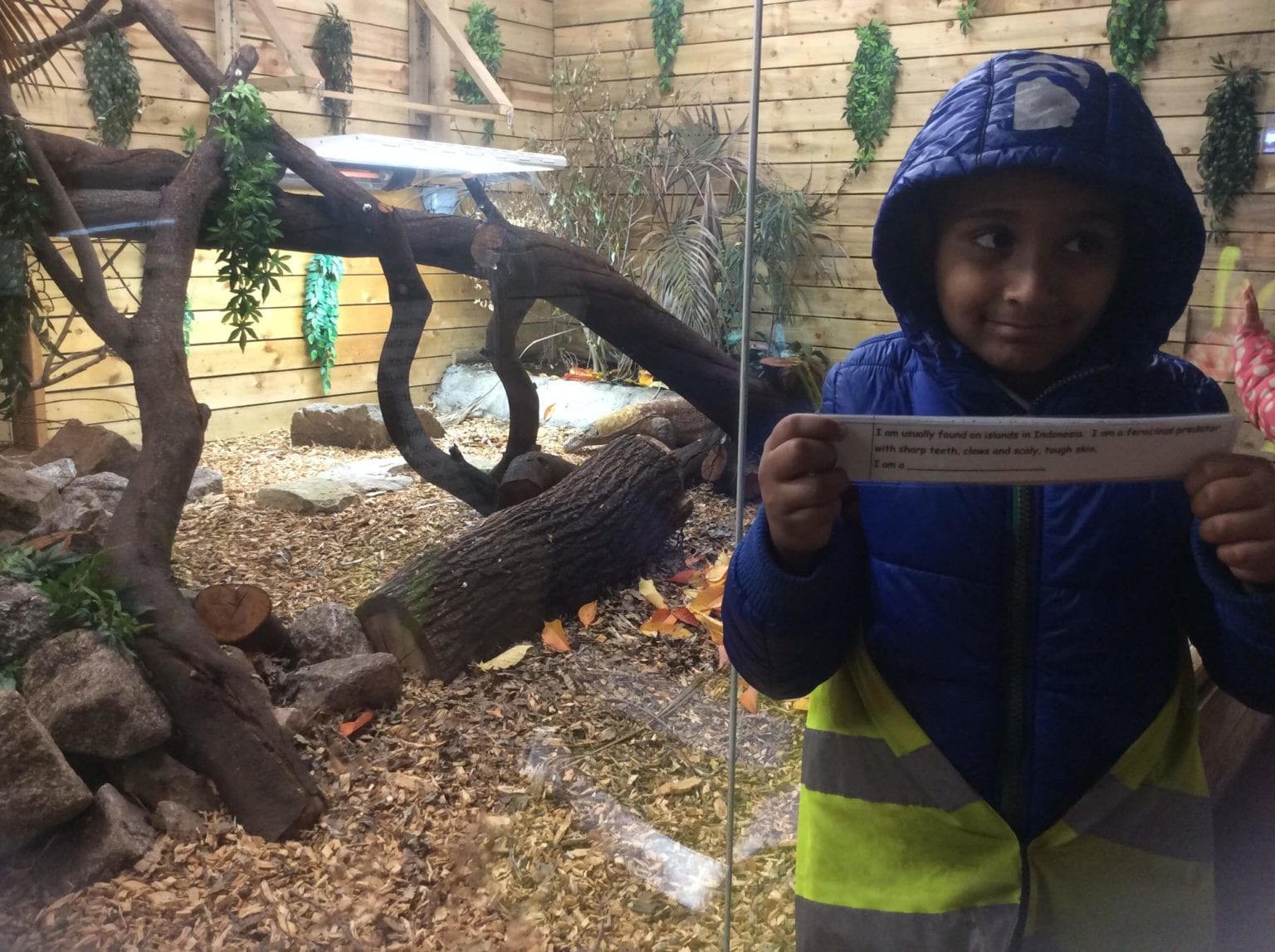Year 4 Visit the Birmingham Wildlife Conservation Park Tiverton Academy