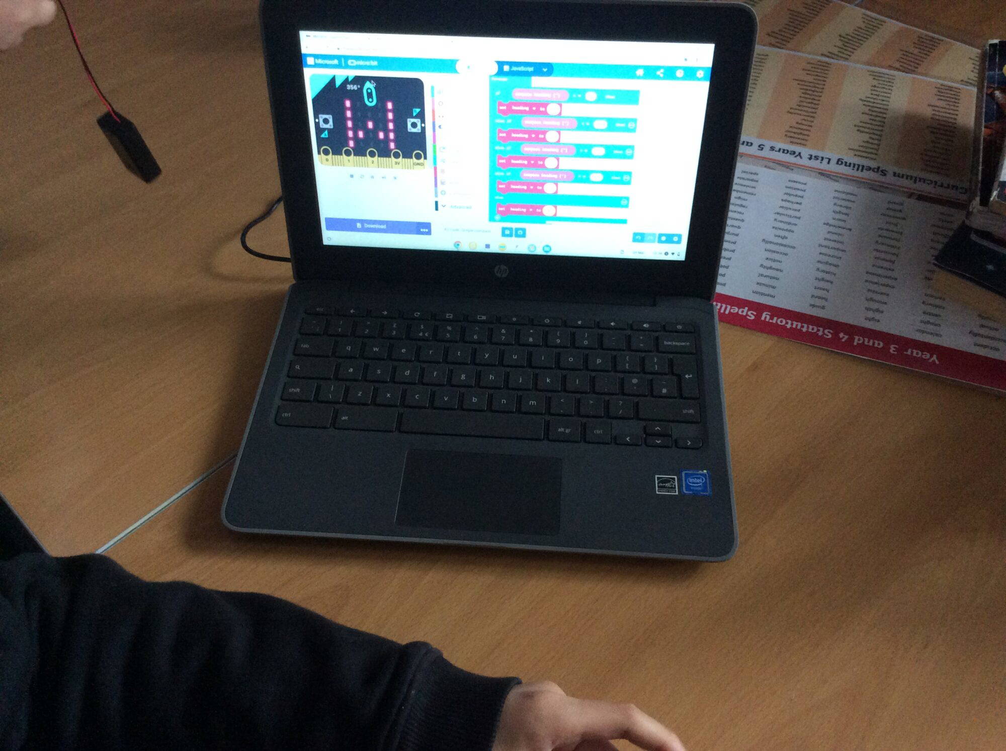 Using Micro:bit to create compasses in Year 6 – Tiverton Academy